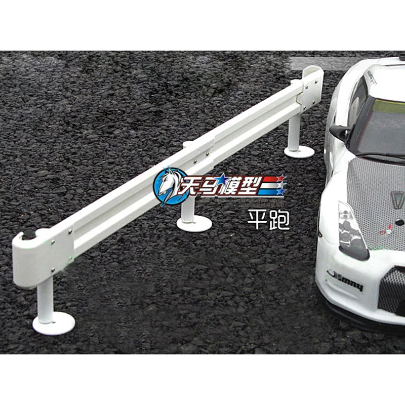 RC Model Simulated Highway Guardrail Track Laying for 1/10 Drift RC Crawler Car 1/14 Tamiya RC Truck Trailer Tipper Scania 770S