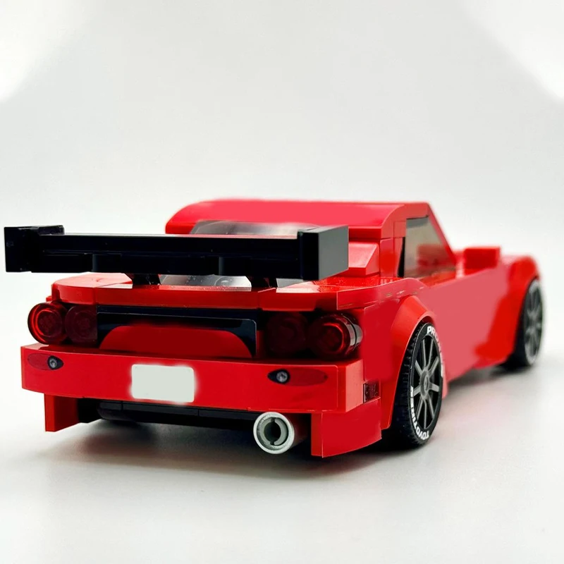 272pcs MOC Dom's Zoomy RX-7 City Champions Super Car Building Blocks Christmas toy Gift Plastic idea creativity creative
