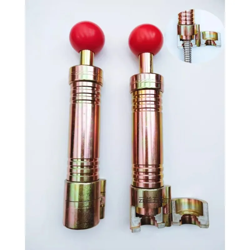 1PC Stainless Steel Bellows Flattening Mold, Hand Push Corrugated Pipe Flat Mouth Tool for Pipe Fitting