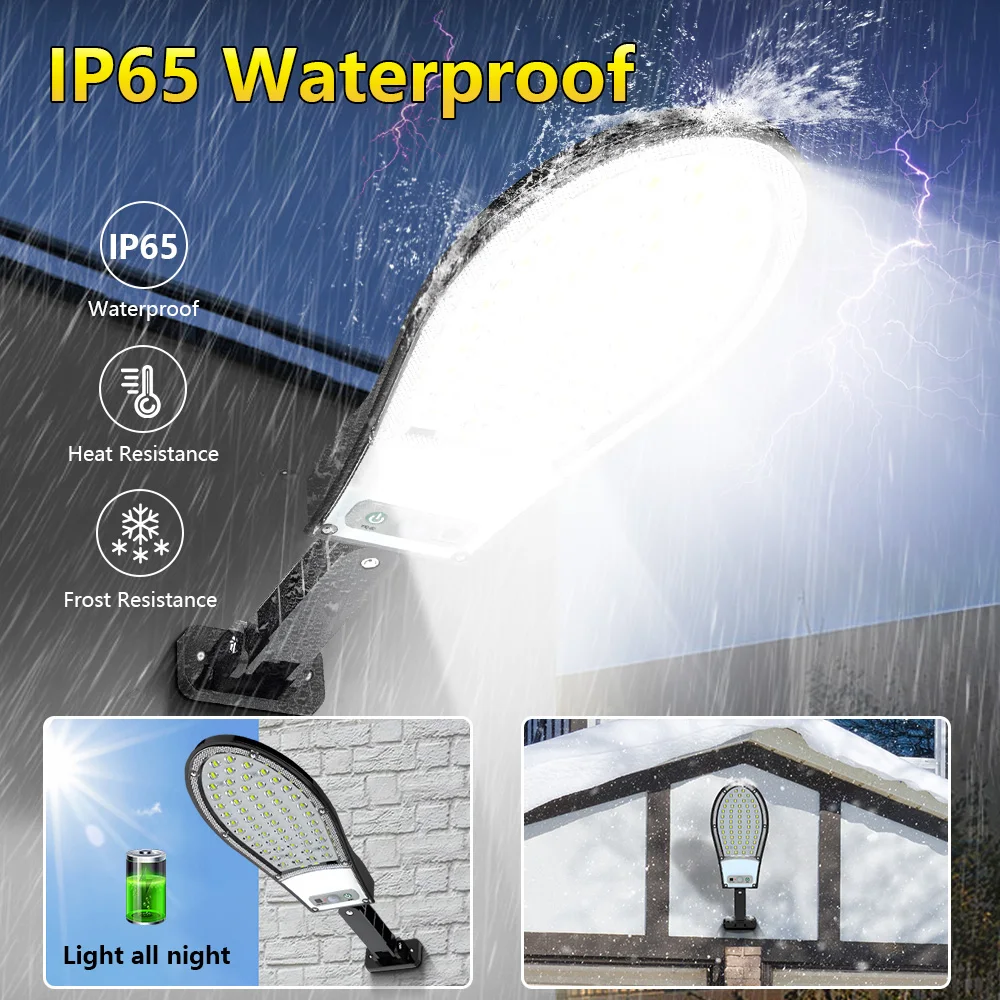 

Newest Solar Light Outdoor IP65 Waterproof Lamp Human Motion Sensor Wall Light Solar Spotlight Garden Security Lamp Garage Decor