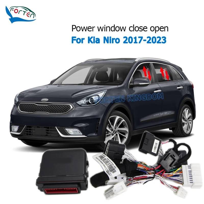 

Forten Kingdom Car Auto Window Lift Close Closer Open Kit Module For Kia Niro 2017-2023 / e-Niro 2020-2023