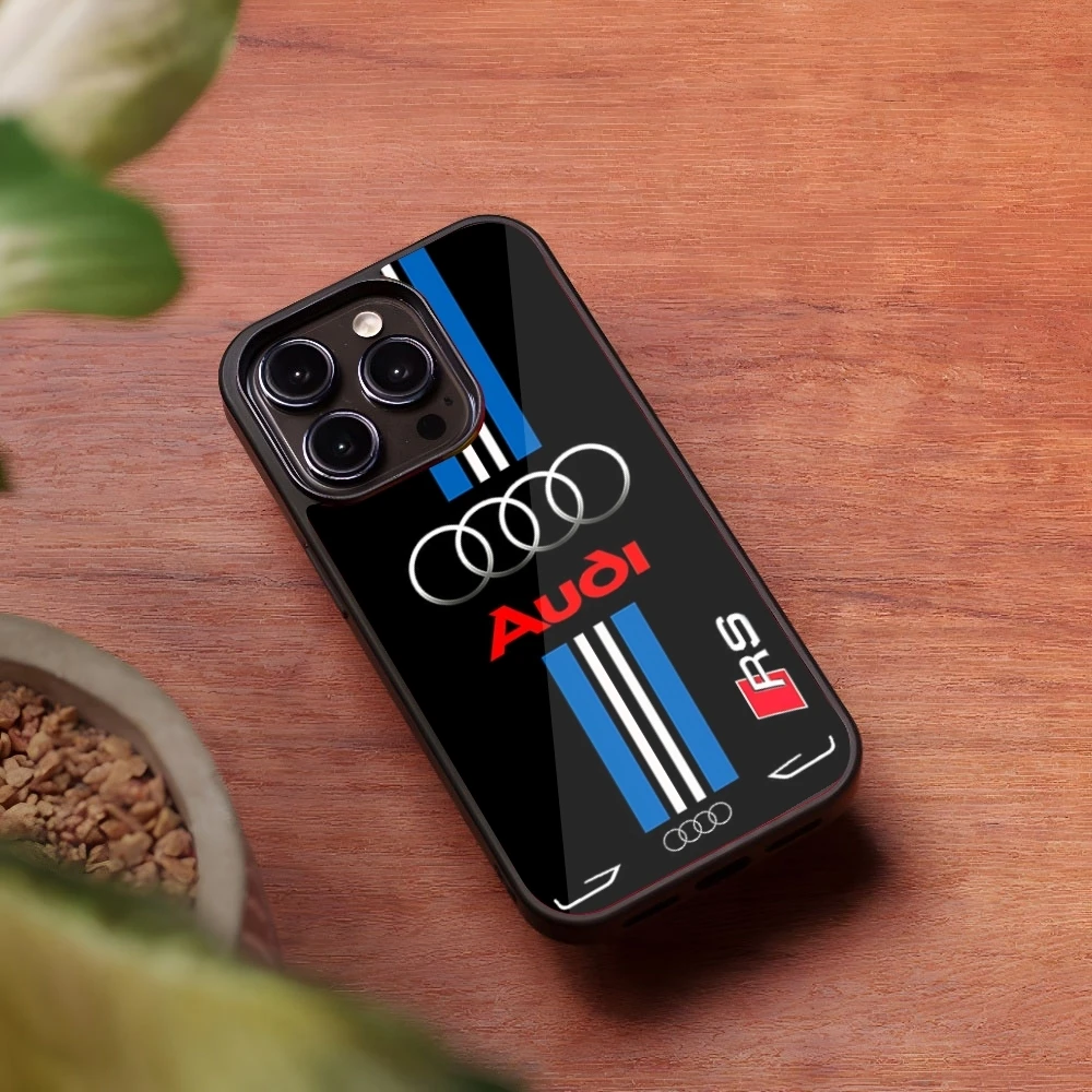A-Audis R-S Sport Car Phone Case for Iphone 17 Air 16 15 14 13 Pro Max 12 11 Mini Plus Fundas Shell PC+TPU Cover view 3