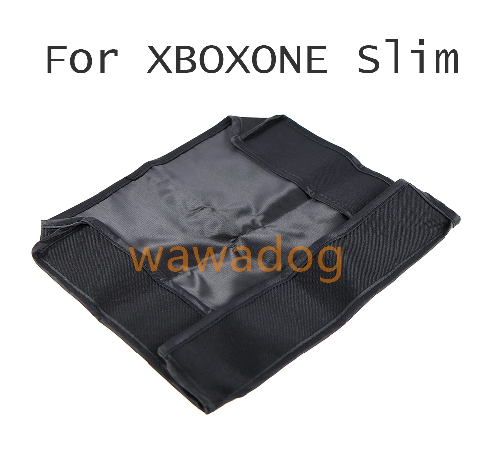 1pc Dust Proof Cover Sleeve Guard Case Waterproof Anti-scratch Black Game Accessories For Xbox One Slim S Console