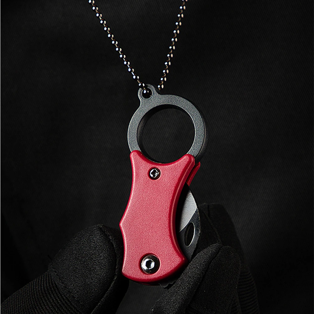 1pc Small Pocket Knife for Men, Carry-on Small Camping Hunting, Portable Pocket Utility for Outdoor Activities