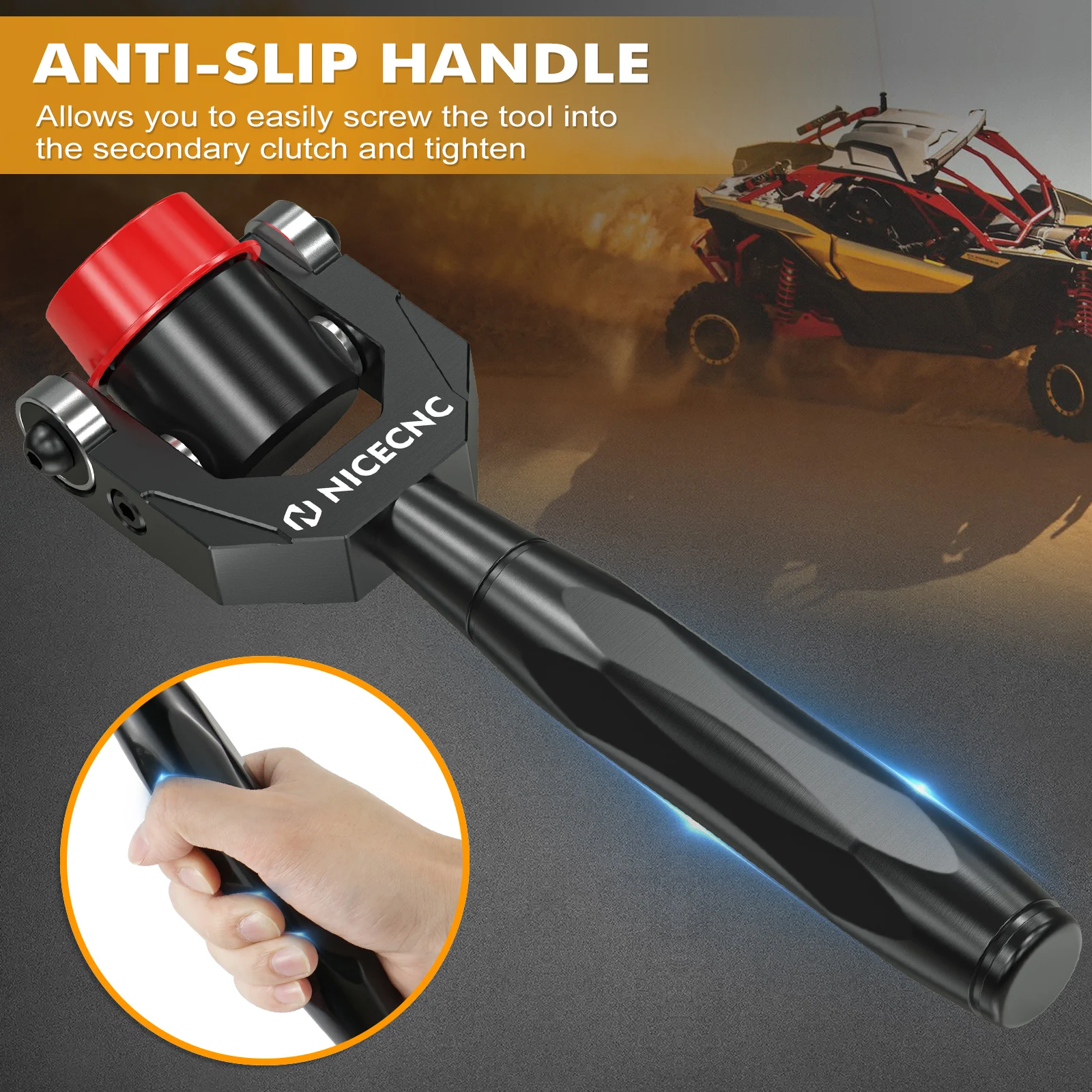 UTV Clutch Removal Kit Belt Changing Tool For Can Am Maverick X3 2017-2021 Max R RR Sport 1000R Commander Dirt Road Accessories