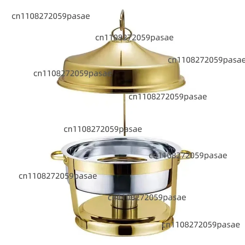 

Профессиональный подогреватель для еды из нержавеющей стали на 9 л для ресторанов и отелей, с функцией поддержания температуры