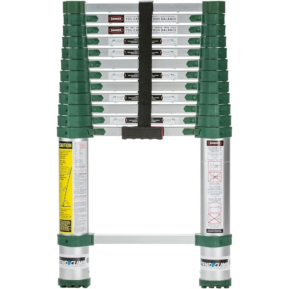 

Xtend & Climb 780P Aluminum Telescoping Ladder Type IA Professional Series, 12.5-Foot