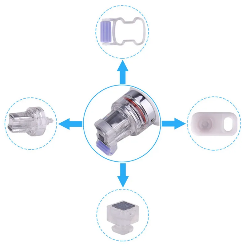 EMS Monocrystalline Silicon Chip Replacement Head EMS Monocrystalline Silicon Chip Replacement Head for Mesotherapy Gun