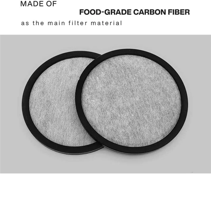 فلتر ماكينة القهوة 10 قطع بديلة من أقراص تصفية المياه الفحمية لآلات القهوة