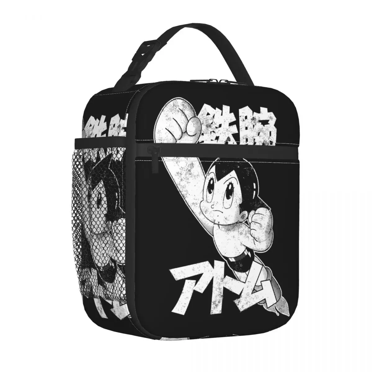 Mighty Atom Astro Boy Insulated Lunch Bag Thermal Meal Container Anime Portable Tote Lunch Box Food Handbags School Picnic