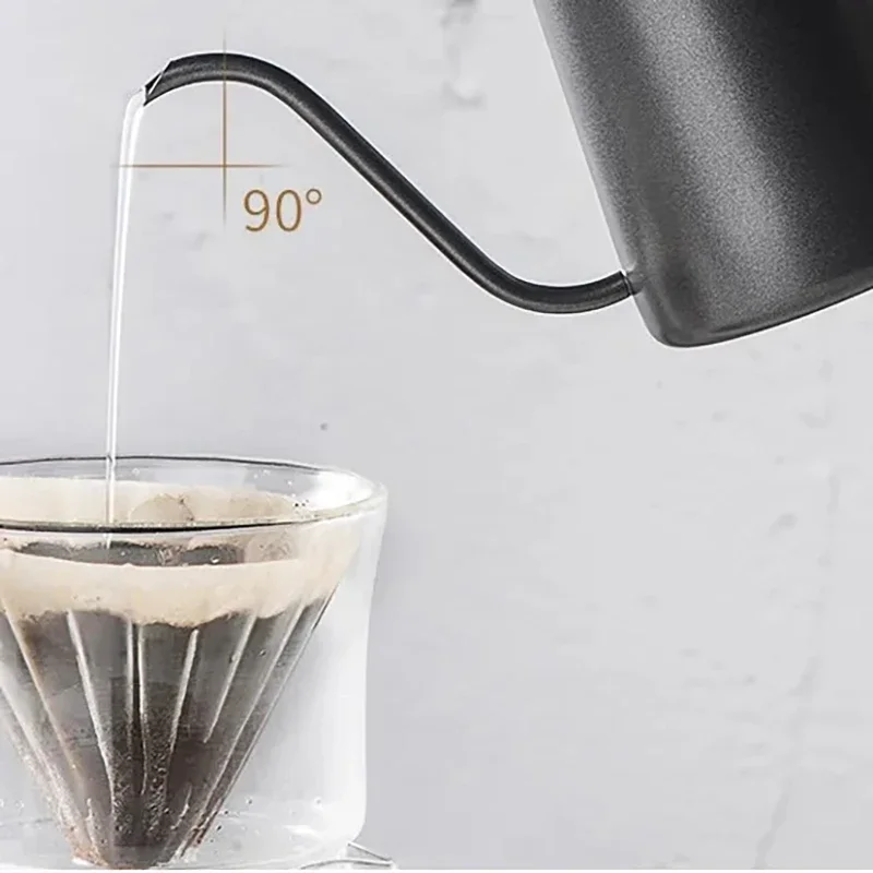 Imagem -03 - Pour Over Coffee Pot Conjunto com Caixa de Presente Moedor de Feijão Chaleira Gotejamento de Água Quente Viagens ao ar Livre Wilderness Kit 410 Pcs