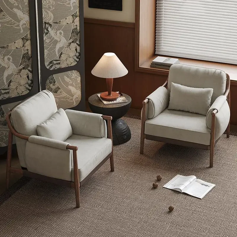

Creative Vintage Living Room Chairs Garden Comfortable Designer Single Chairs Lounge Relax Fauteuil Salon Interior Furniture