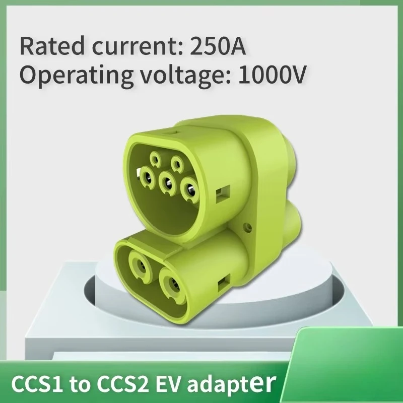 China Professional Direct 250KW 250A EV Fast Charging DC Adapter New Condition CCS1 to CCS2 CCs1to CCS2 EV Connector