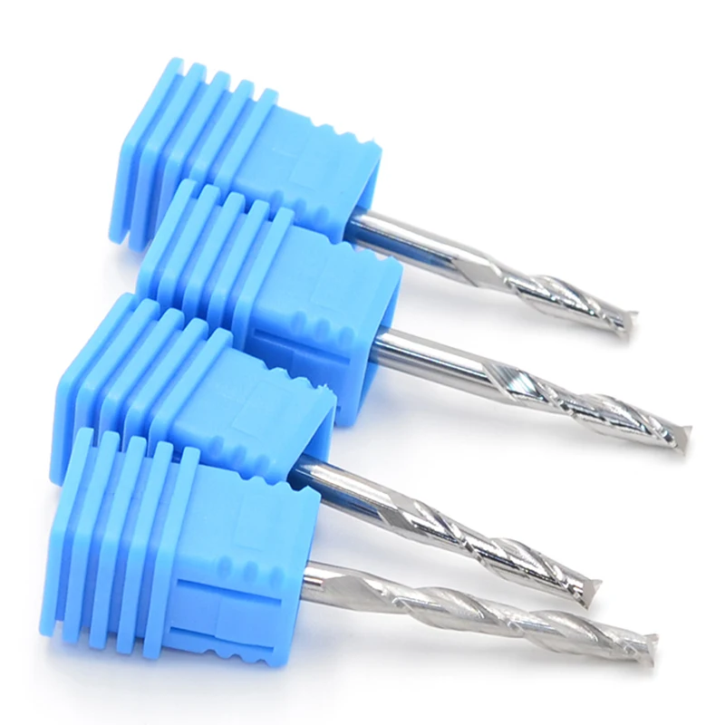 Double 2 Flute Spiral End Mill Bits Solid Carbide /End Milling/CNC Router Bits