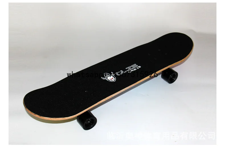 Awaken Inch Complete Skateboard with 90mm Wheels-Black Sports & Outdoors