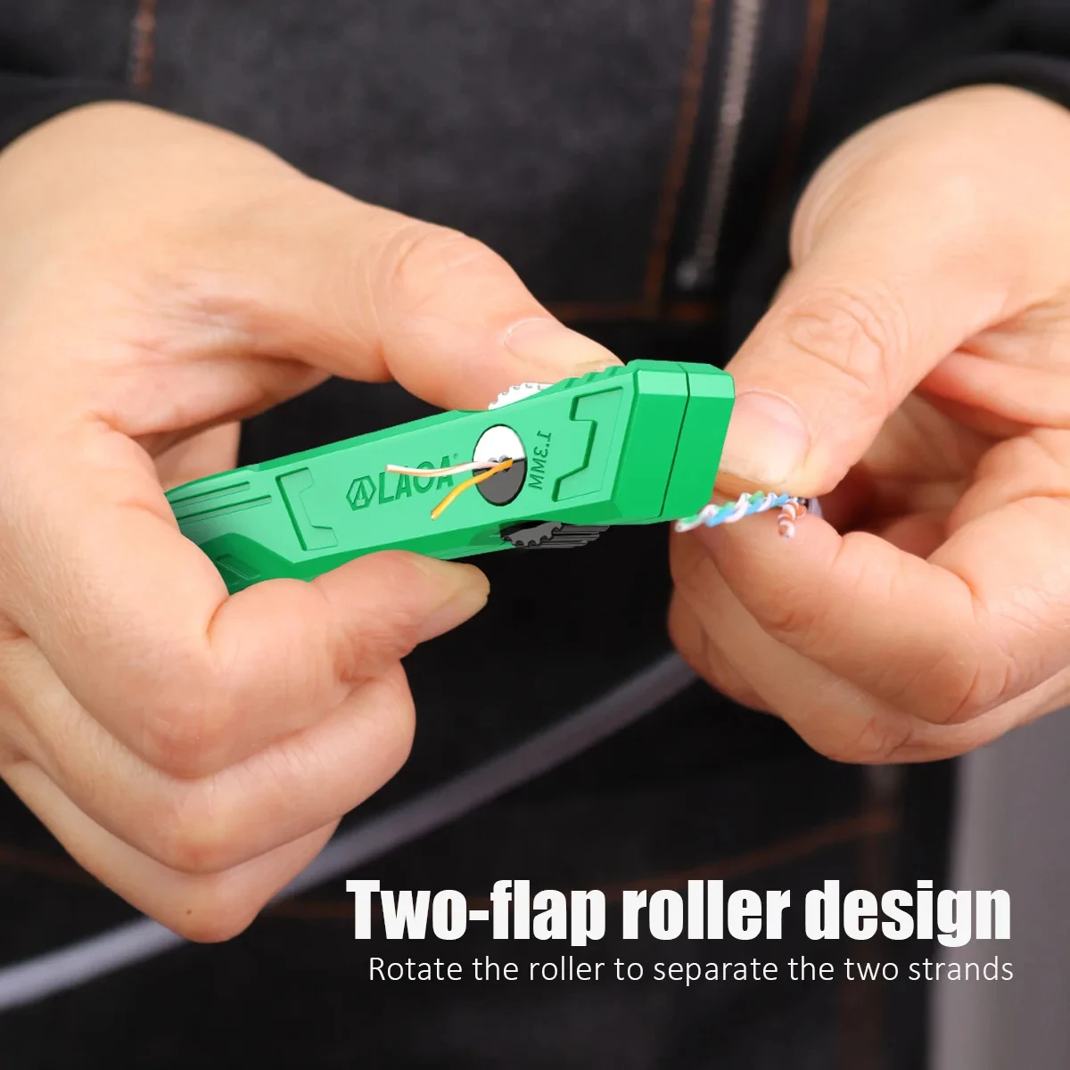 LAOA 1.3mm Cable Organizing Tool Cable Splitter for Category 5 / Category 6 Cables LA194105