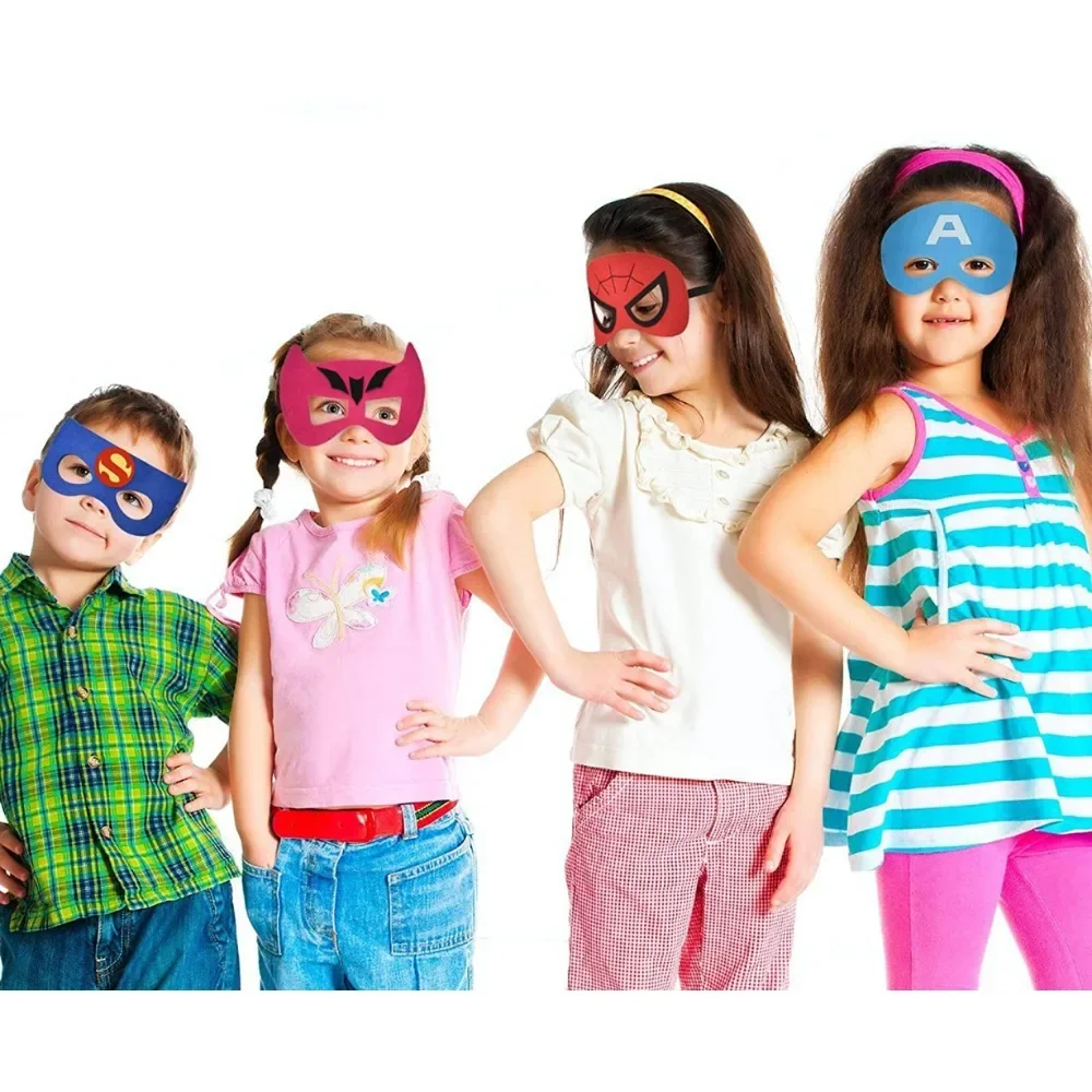 Homem-aranha máscaras super-herói crianças masquerade vingadores super-herói cosplay crianças máscara decoração suprimentos presente de festa de natal