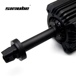 Simube DD/DD+ Extension (160mm) for Fanatec Base Side Aluminum Alloy Material CNC Machining & Anodizing Coloring