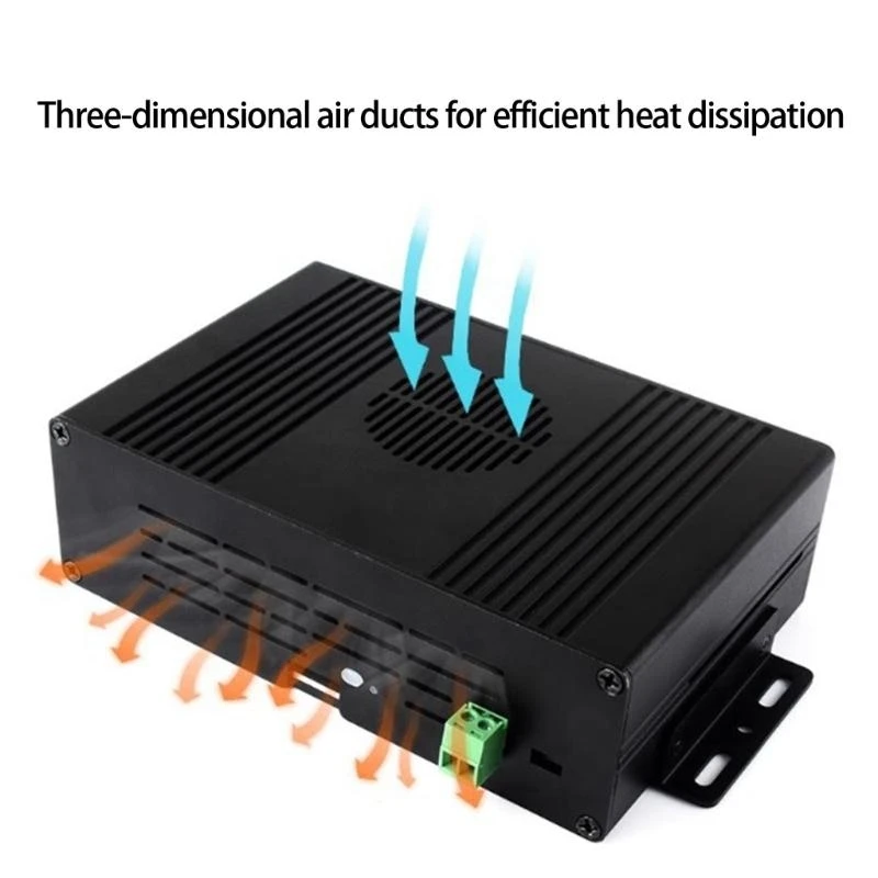 Q22A Advanced Enclosure M.2 PCIe Expansion Case Double Hdmis Type C Port Interfaces For Raspberry 5 Mainboards Expansion