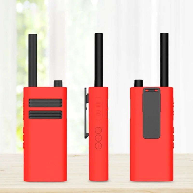 Silicone Cover Case For Xiaomi Lite Walkie Talkie Two Way Radio Soft Anti-scratch Mobile Radio Skin Wear-resistant Sleeve