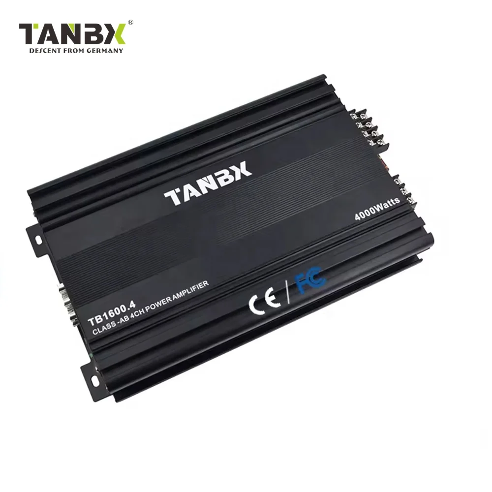 Car modification DIY car enthusiast fever4 Channel Sound Digital Car Audio Unit Professional Class AB Cheap Price