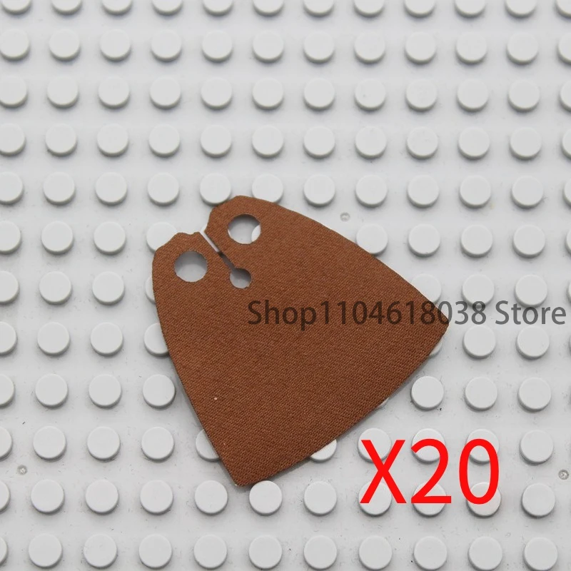 MOC Charakter Zubehör Bausteine Mittelalterlichen Soldat Kapuze Tragen Mantel Cape Schlacht Robe Flügel Mini Ziegel Junge Spielzeug Geschenk A19