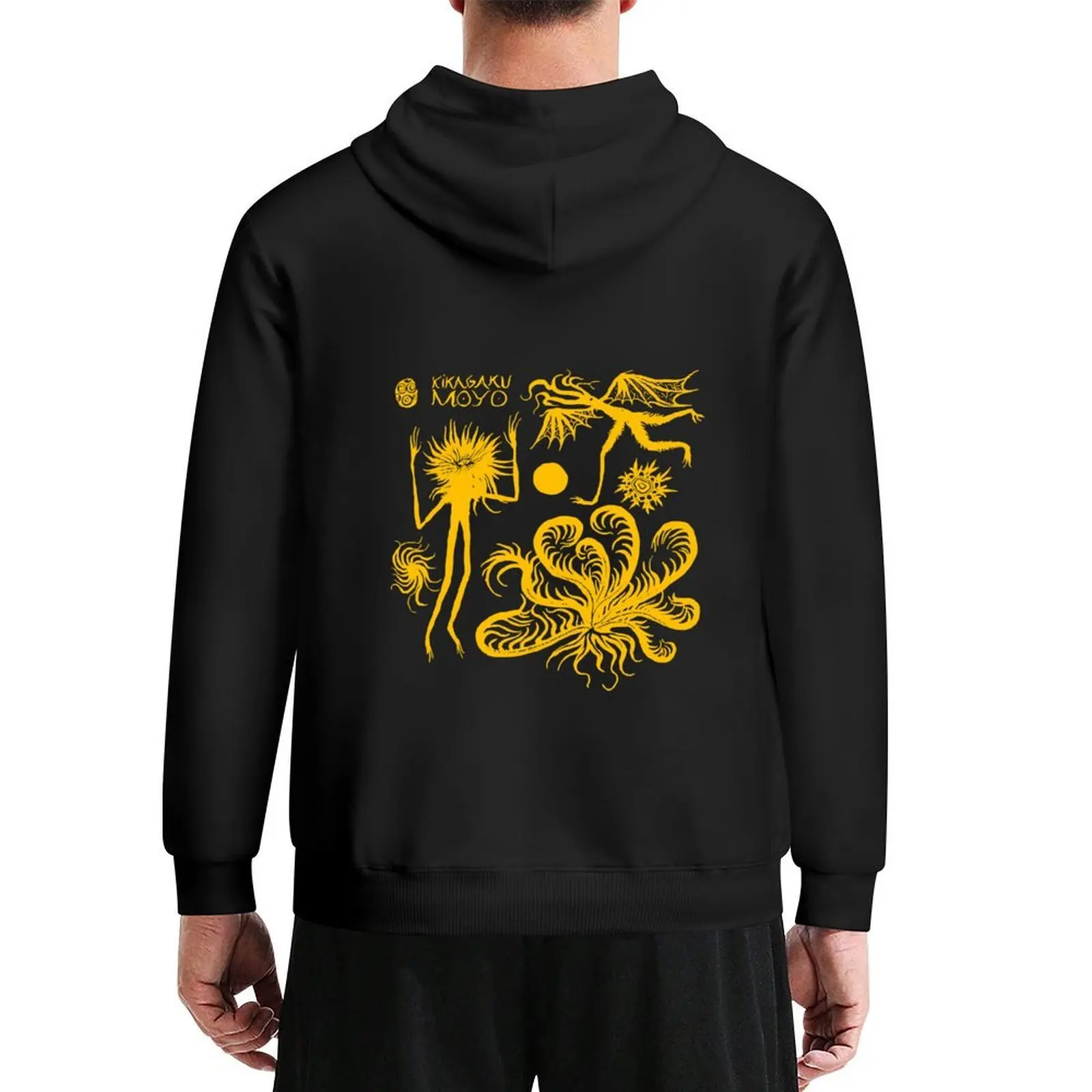 

Golden Moyo Hoodie korean autumn clothes men's sweat-shirt set anime clothing graphic t shirts men hoodie for men