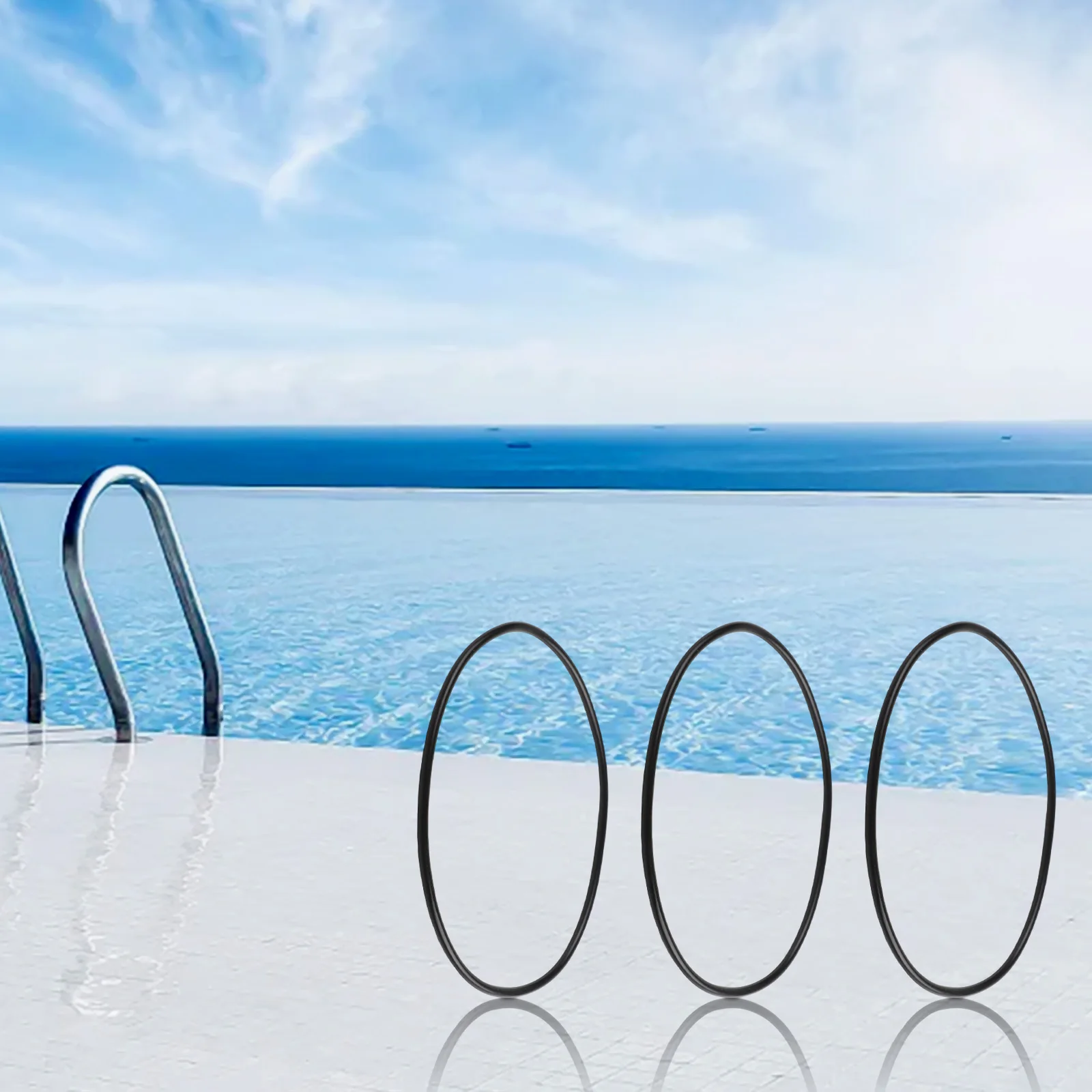 For Home Use For Efficient Filtration Pool Accessories High Temperature Resistant Rubber Filter Housing O-Ring Extended Lifespan