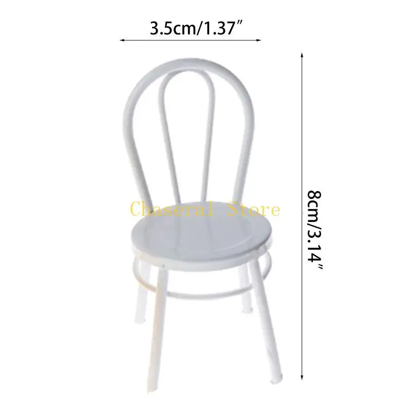 プレイハウスアクセサリーガールズミニランドスケープレイーのためのE7ceモデルチェア家具像