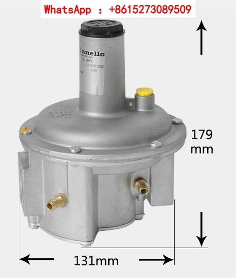 

Gas pressure reducing valve, natural gas pressure regulating low-pressure stabilizing valve flange