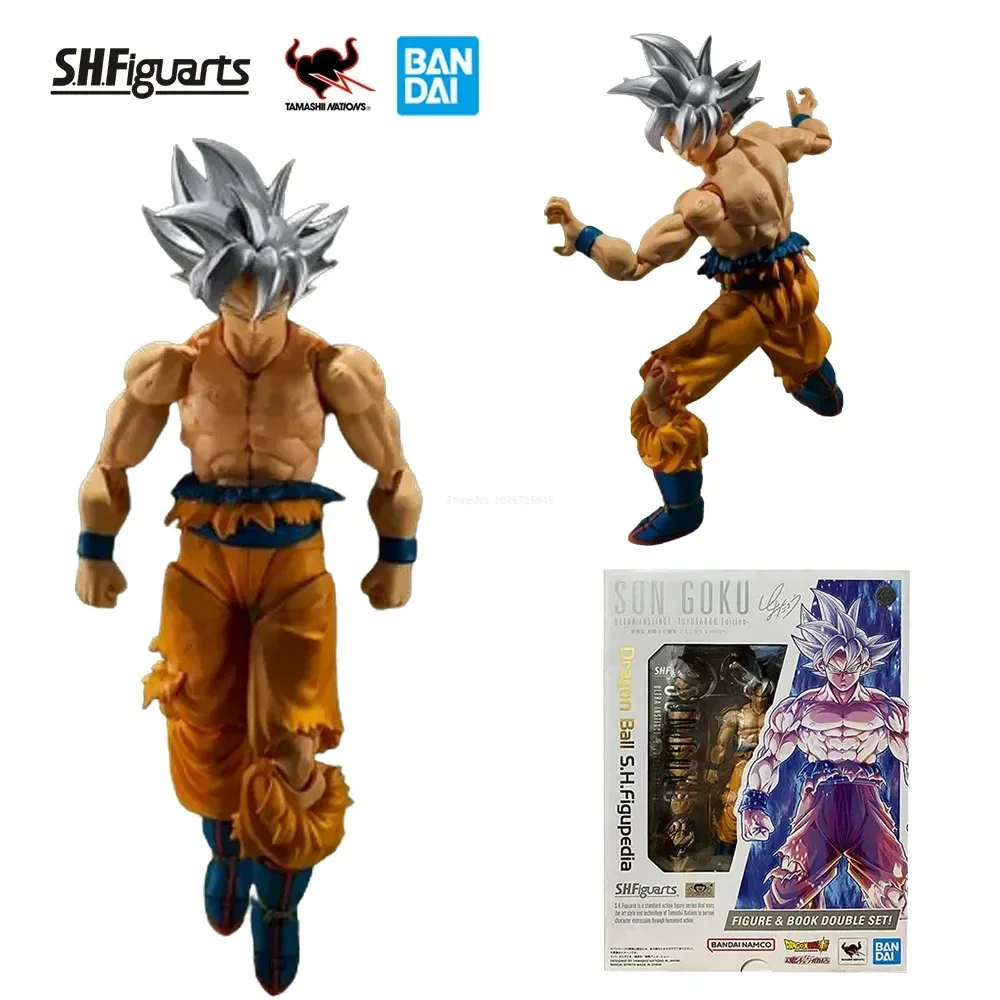 

Bandai Original S.H.Figuarts Son Goku Dragon Ball Z Vj30th Ultra Instinct Toyotarou Edition Super Saiyan Anime Action Figure Toy