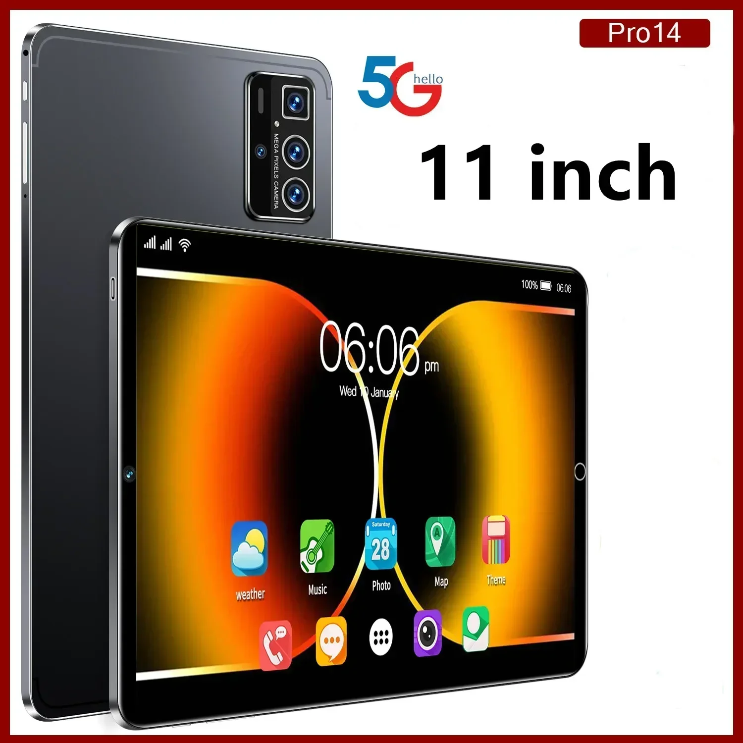 Variant: PRO14-Black-11 inch