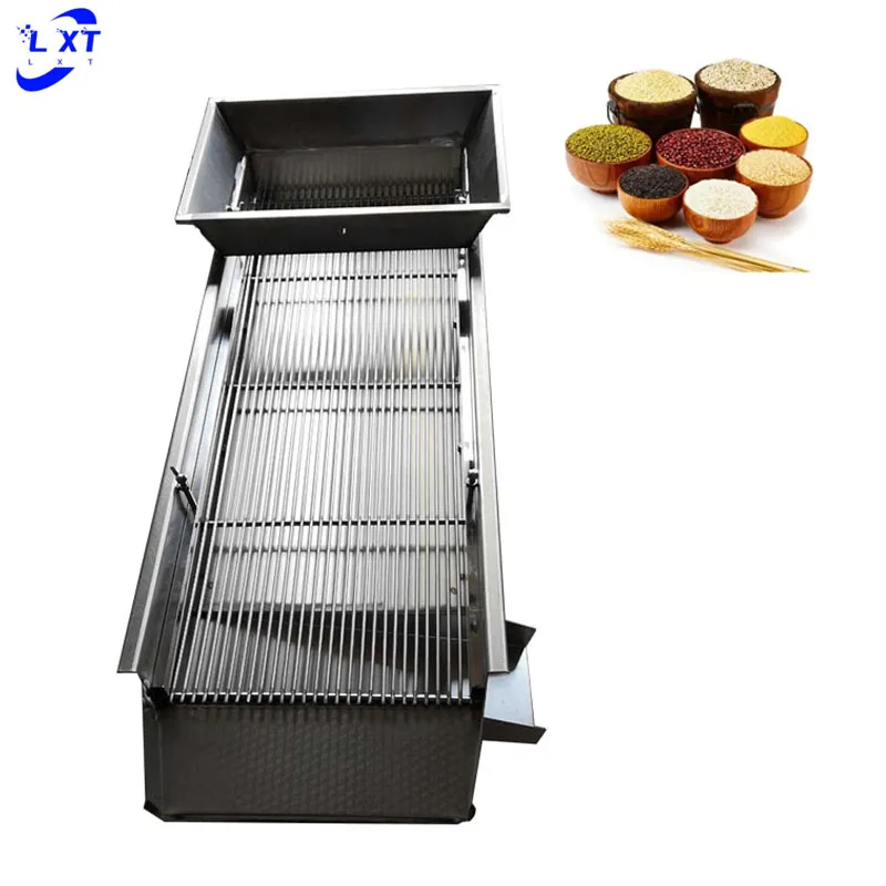 Automatic Grain Vibrating Screening Machine Stainless Steel Design Seed and Grain Sorting