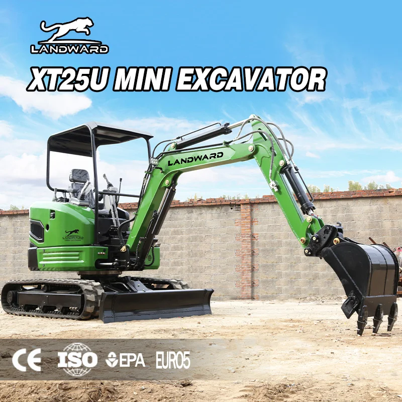 

High-Quality Home Excavating Equipment 1800 KG Mini Digger 2.5 Ton Agricultural Kubota Hydraulic Excavator Factory Customized