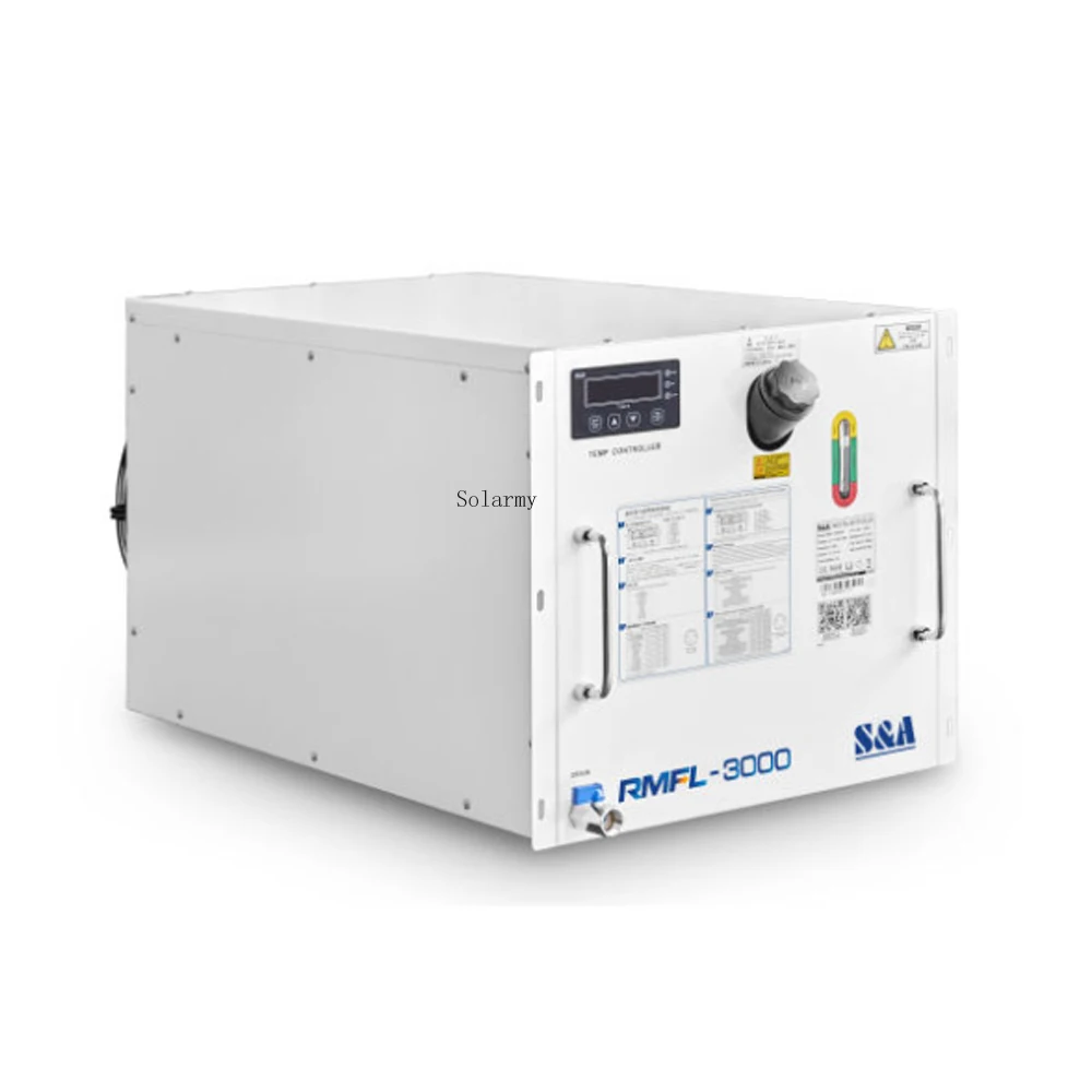 S&A Rack Mount Water Chiller Unit RMFL-3000 For 3KW Handheld Fiber Laser Welding & Cleaning Machine