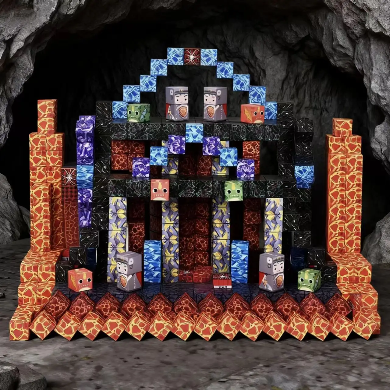 

2025 Custom 1 шт. 100 шт. магнитные блоки | Сенсорные игрушки STEM Монтессори, яркие цвета, свободная сборка, возраст 3+, подарок на праздник премиум-класса