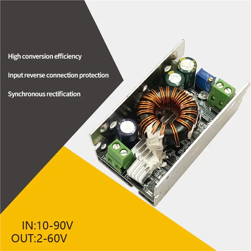 ABKJ-5X DC-DC High Voltage 84V72 60 48 36V High Efficiency Adjustable Step-Down Vehicle Regulated Power Supply Module