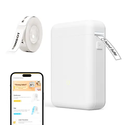 Mini Portable Thermal Printer Label Maker Wireless Bluetooth Stickers Labeller Handheld For Home Office School Labeling Machine