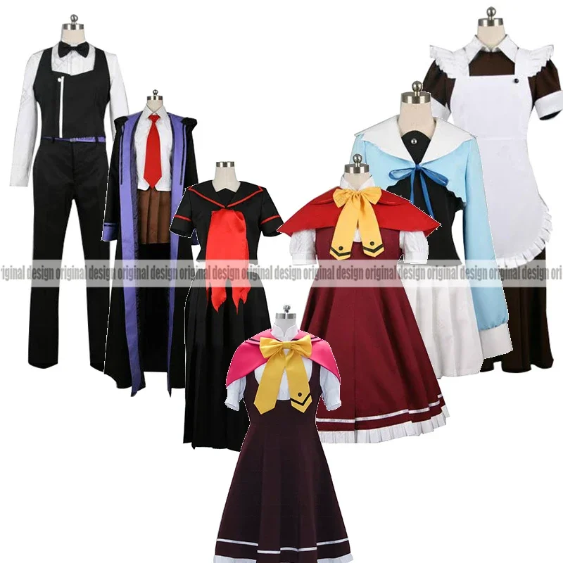 Okami-san Ryoko Okami Ringo Akai Ryoshi Morino  Clothing Cosplay Costume