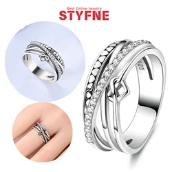 New S925 Silver Chinese Dragon Rings Shiny Lucky Red Zircon Rings for Women Original Classic Fine Jewelry Gift Party Matching