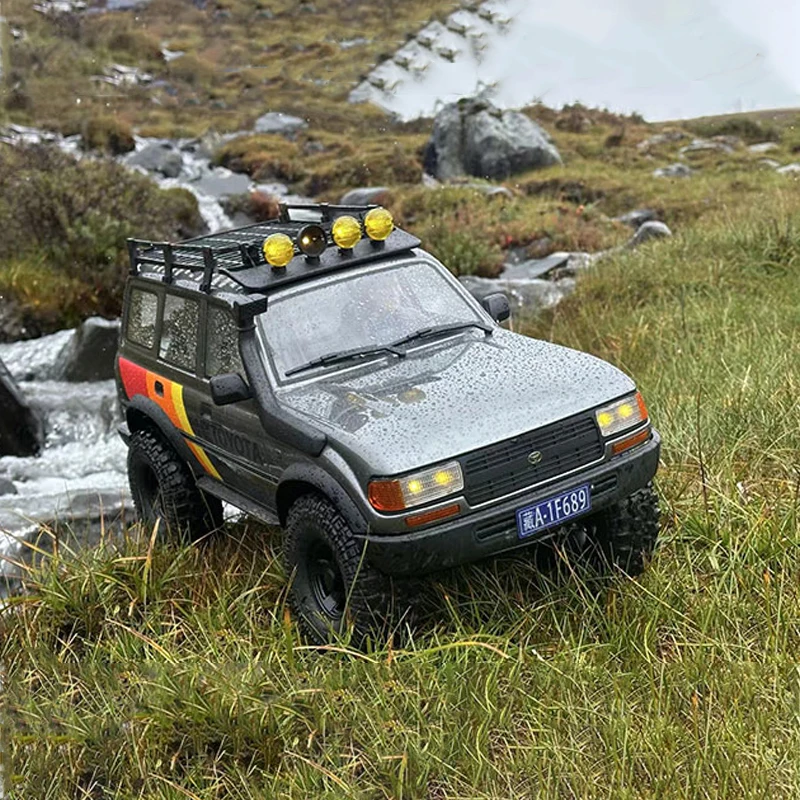 Fms Fcx10 1/10 スケール Lc80 RC クライミング車両完全比例リンケージライトアセンブリリモートコントロール電動オフロード車