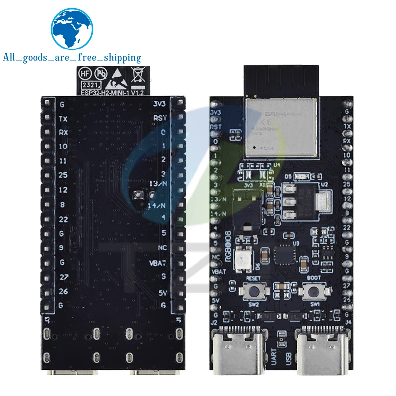 Imagem -05 - para Arduino Fio Série h2 Zigbee Ble Esp32-h2 Esp32-h2-devkitm1 n4 Esp32-h2-mini-1 Tzt-esp32-h2-devkitm