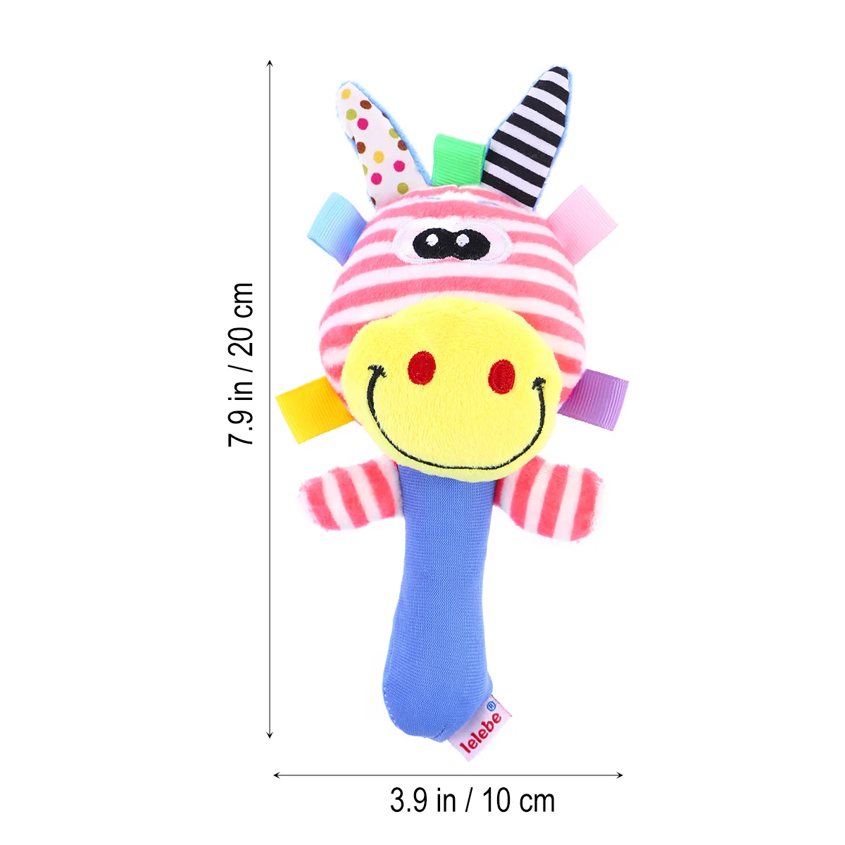 Plush Hand Bell ของเล่นสําหรับทารกข้อมือ Rattles Early Education Grasping Soft Non Baby Girl Boy Cognitive Development