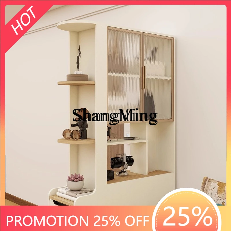 

ZYY Premium Delicate Entry Door Shoe Cabinet Opposite Door Foyer Screen Partition Cabinet Simple Living Room Storage Entrance