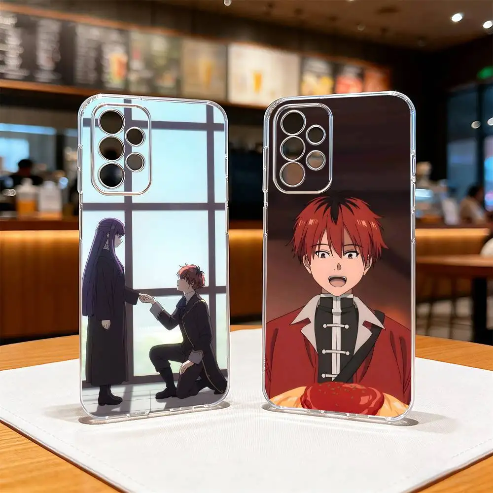 Amine Beyond Journey's End Stark Phone Case Transparent Silicone Soft For Samsung S25,S24,S21,S22,S23,S30,Ultra,S20,Plus,Fe