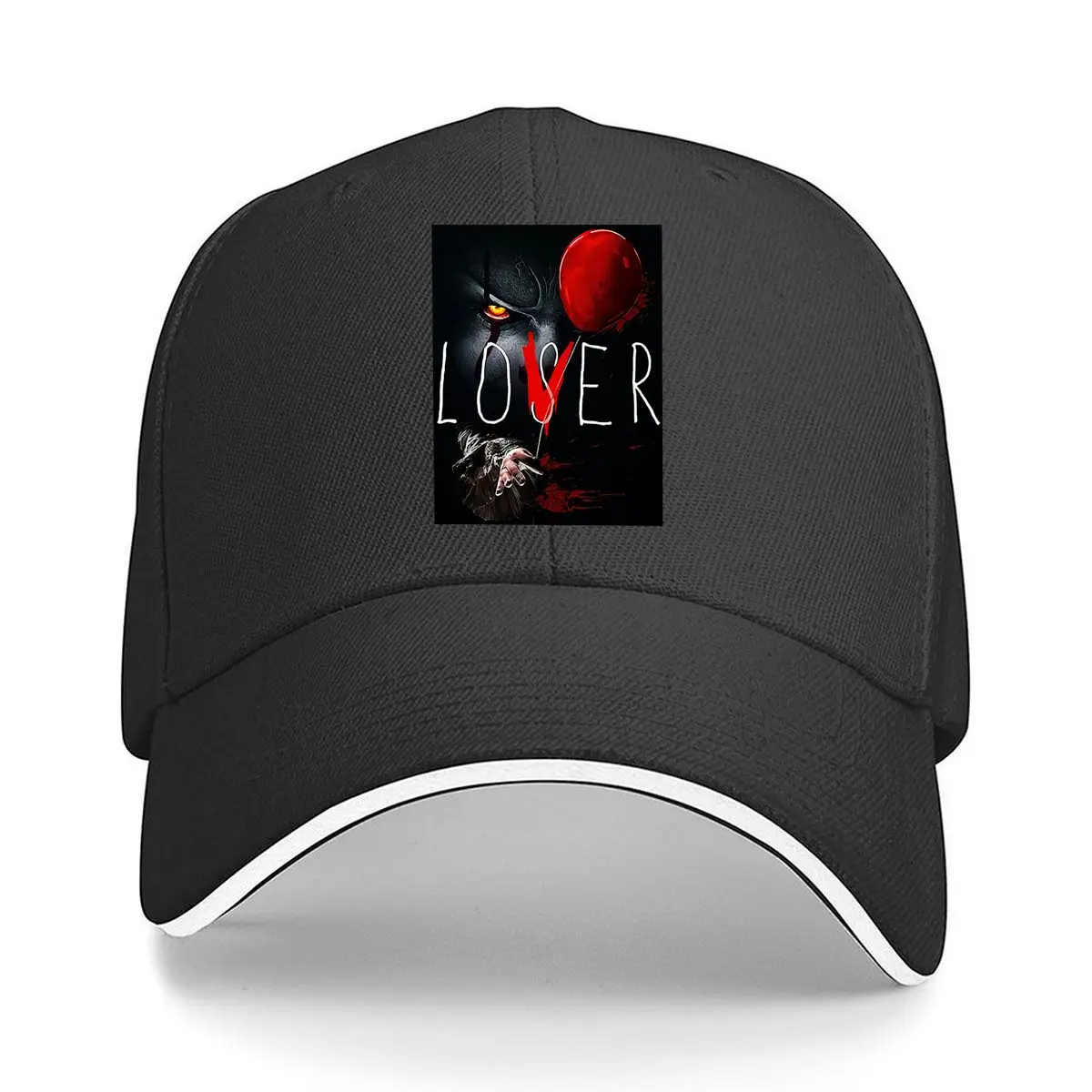 

It Movie Loser Villain Dark Horror Stephen King Art Sandwich Бейсбольная кепка