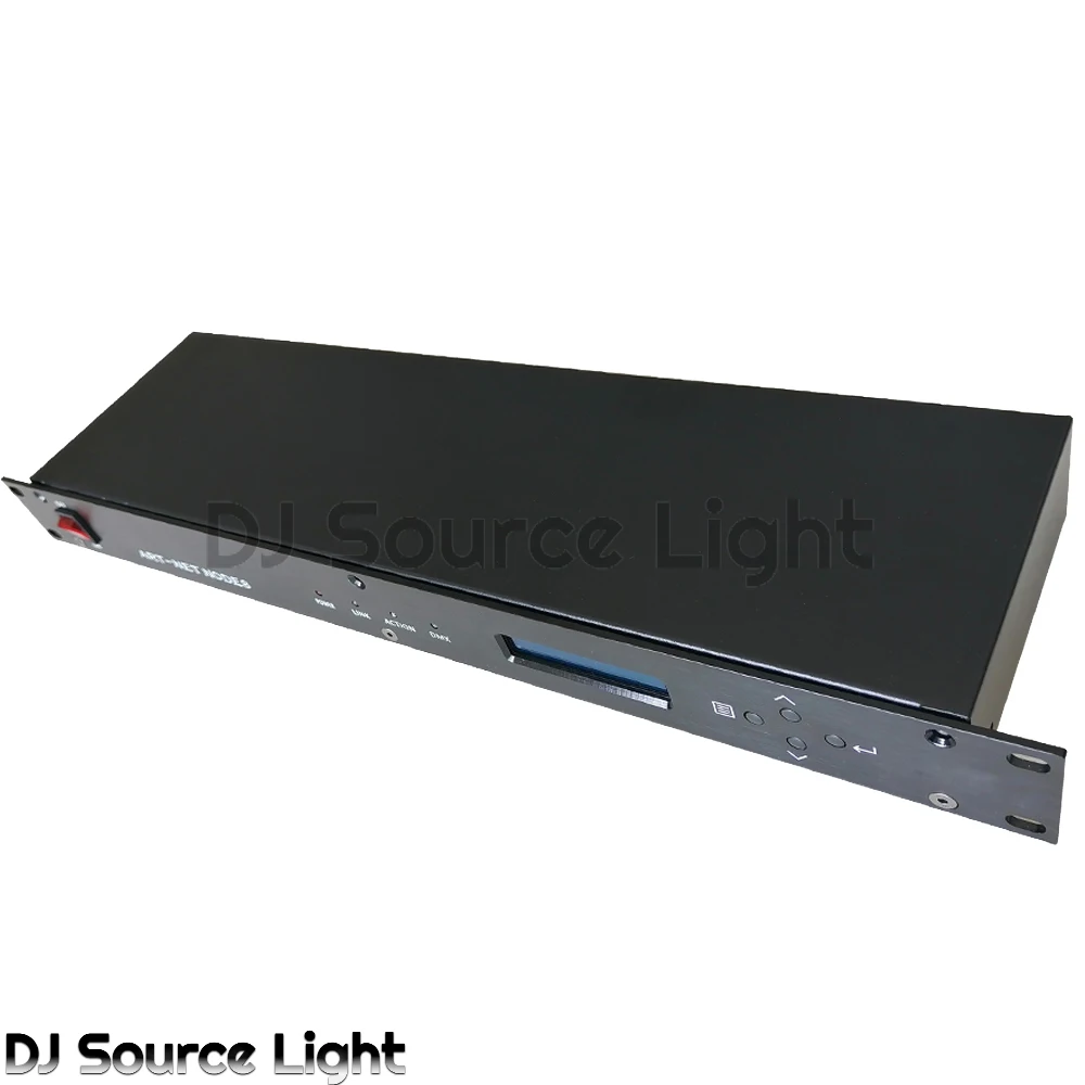 Novo art-net dmx512 expansor de rede de 8 vias 4096 canais para controlador de iluminação de palco expandir tigre toque ma console dj dsico