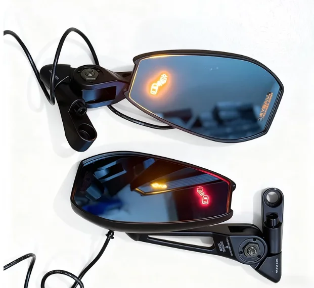 Motorcycle Blind Spot Mirrors, Suitable for Motorcycles with Blind Spot Monitoring, Non-Destructive Installation