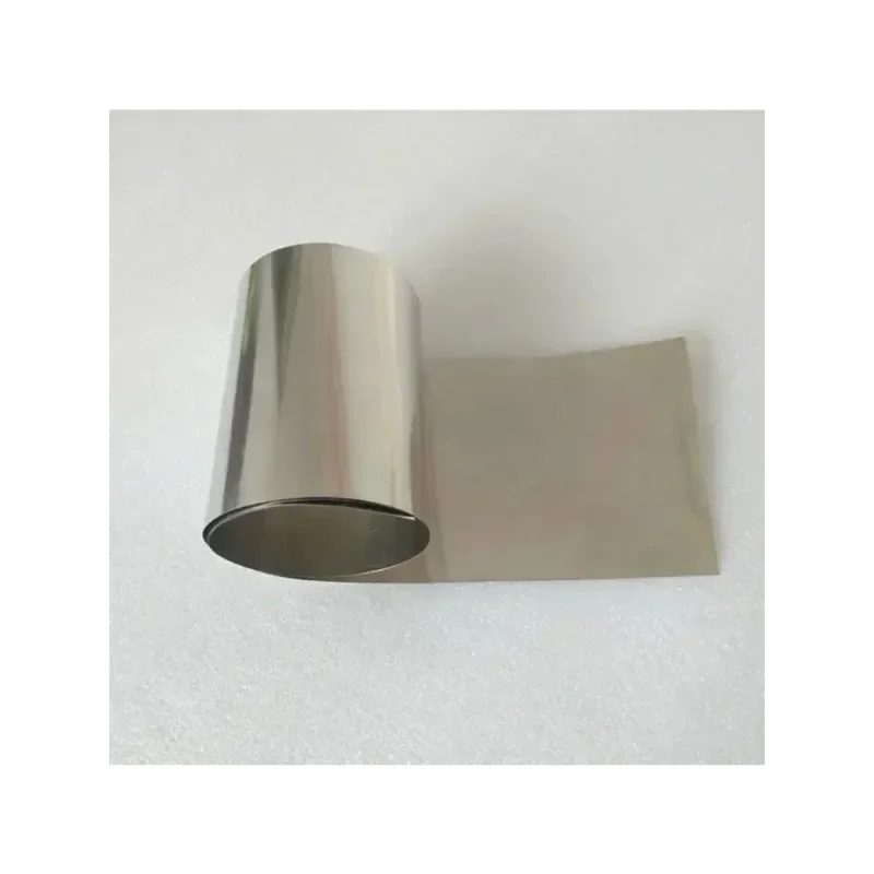 High Purity 0.01mm-1mm Nickel Foil Roll Ni 99.9% for Scientific Research Experiments