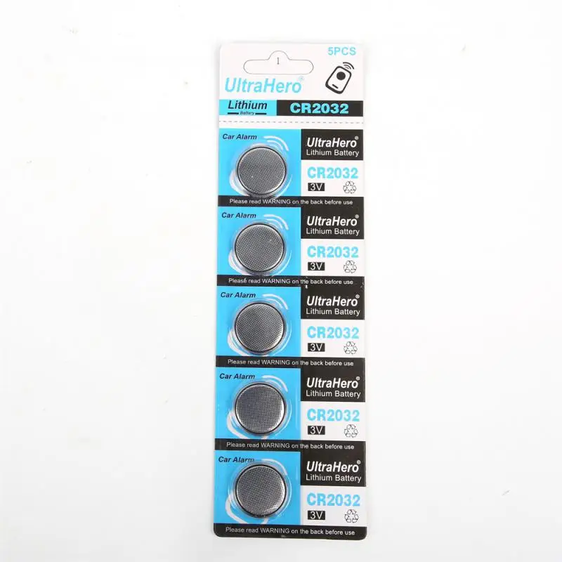 Cr2032 Button Battery Reliable Multipurpose Portable Ease Of Use Multifunctional Easy To Install Button Battery High Quality